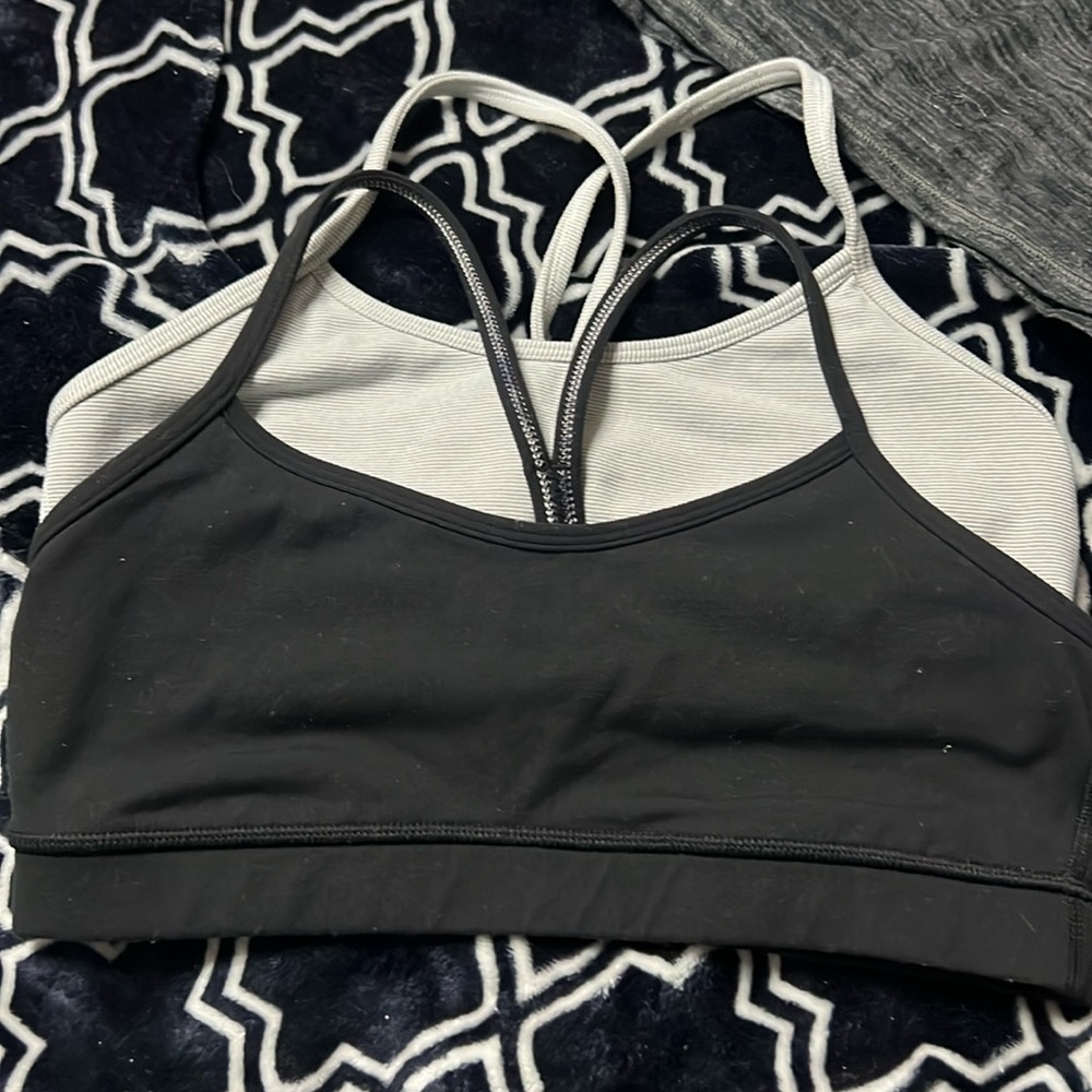 Gently used Size 6 Lululemon sports bras